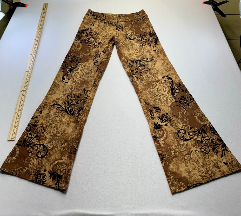 Y2K Whimsigoth bohemian western boho Cowboy y2k 90’s gothic flaried jean 0070a3